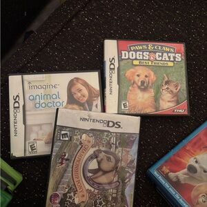 Nintendo DS Game Collection with Colorful Covers